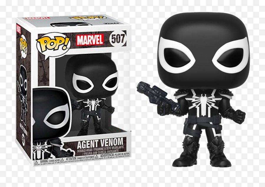 Exclusive Spider - Man Agent Venom Pop Vinyl Figure Agent Venom Funko Pop Png,Venom Transparent