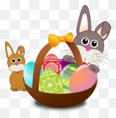 Easter Rabbit Transparent Background - Imagem De Pascoa Png,Rabbit Transparent