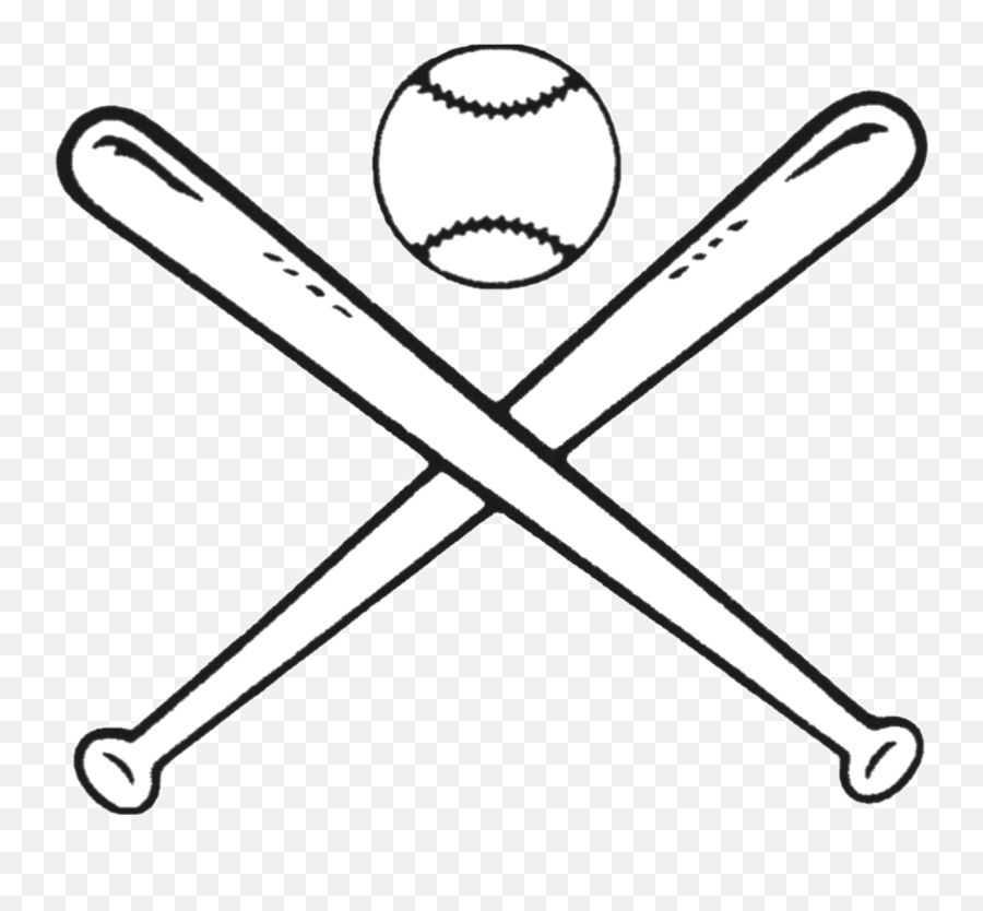 Library Of Softball Bat And Ball Vector - Baseball Bats Drawings Png,Softball Bat Png
