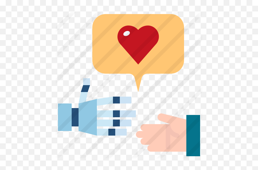 Robot Hand - Heart Png,Robot Hand Png