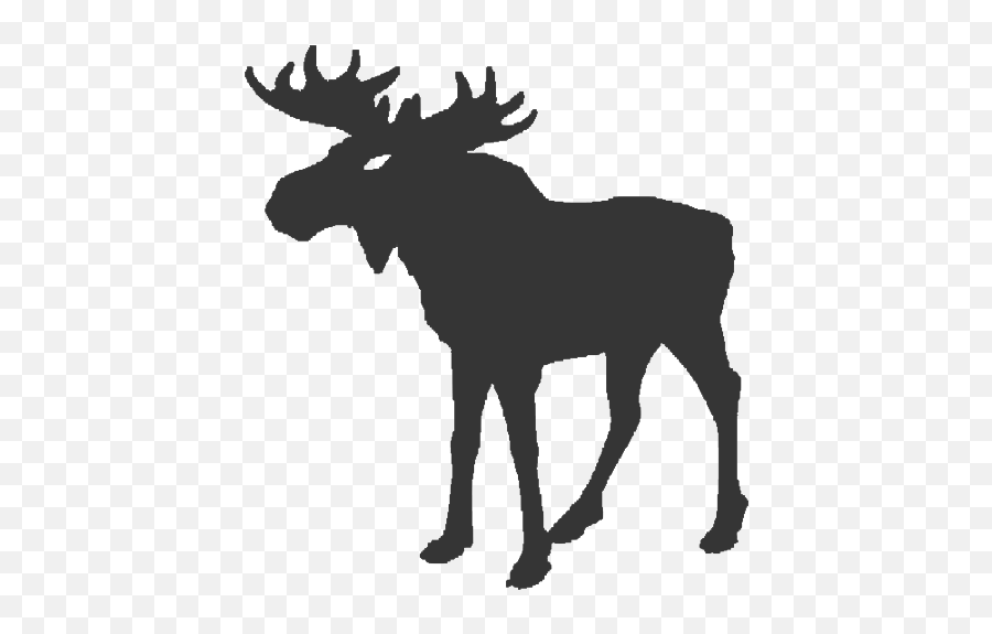 Deer Silhouette Alaska Moose - Deer Png Download 540525 Moose Clipart,Avenge The Fallen Transparent
