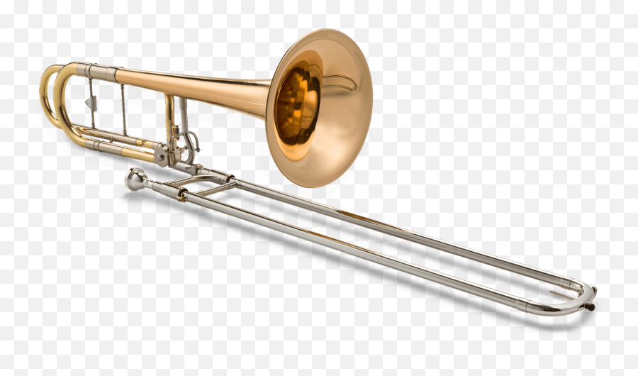 Trombone Transparent Picture - Trombonne Instrument Fond Transparent Png,Trombone Transparent Background