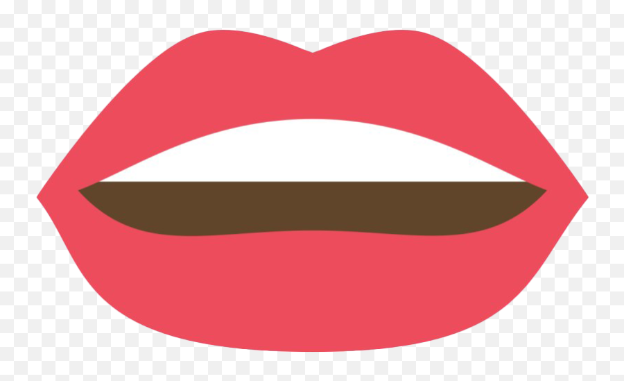 Lips Emoji Png Transparent Image - Discord Lip Emoji Transparent,Lipstick Emoji Png