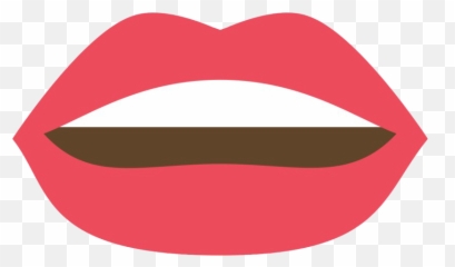 Lips Emoji Png Transparent Image - Discord