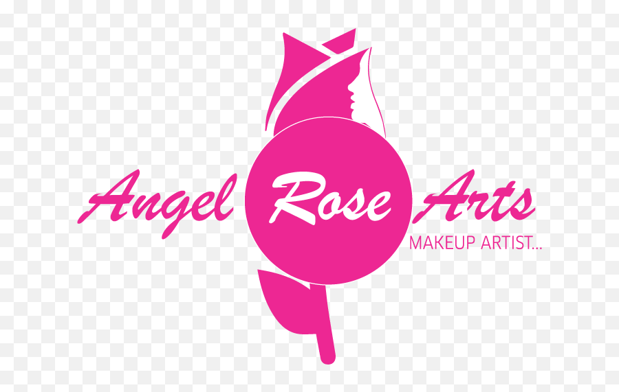 Makeup Logo Design For Angel Rose - Aryan Png,Makeup Logo