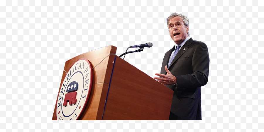 Jeb Bushs K - Public Speaking Png,Jeb Bush Png