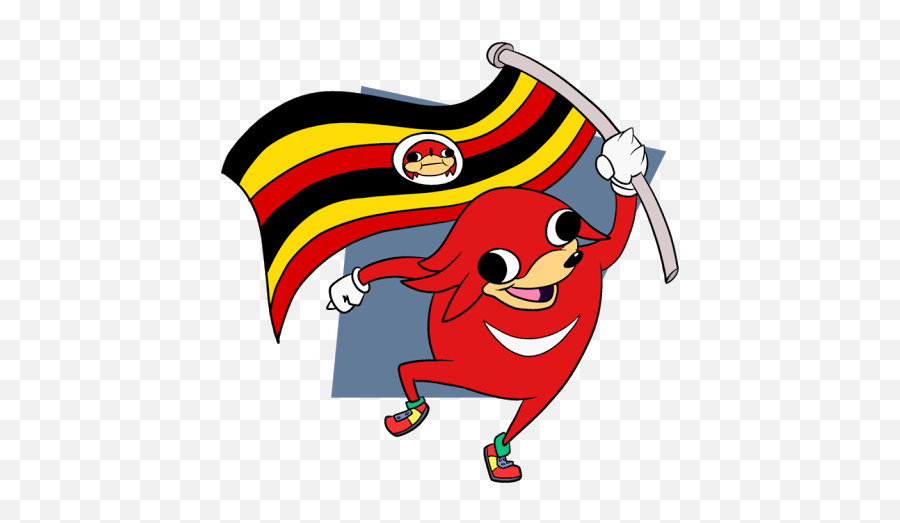 Ugandan Knuckles Wallpaper Hd 2018 Apk - Ugandan Knuckles With Flag Png,Ugandan Knuckles Transparent