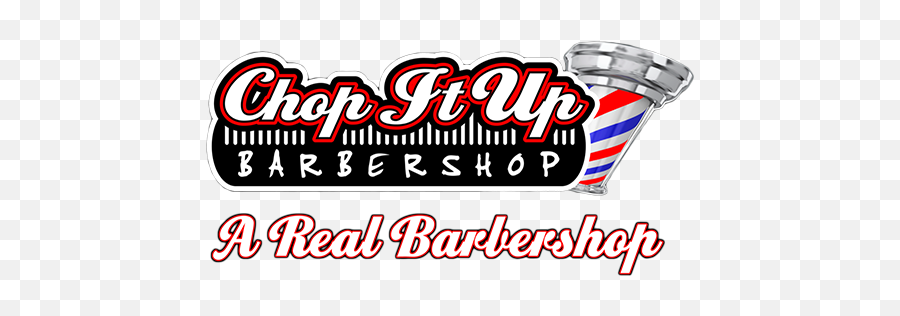 Chop It Up Barbershop - Clip Art Png,Barbershop Logo