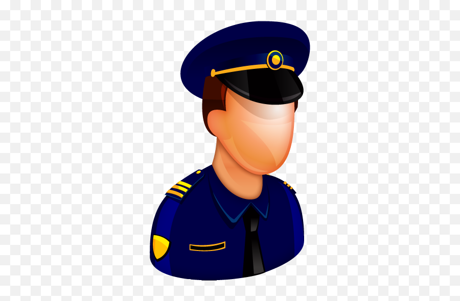 Police Officer Icon - Icon Security Guard Png,Police Png