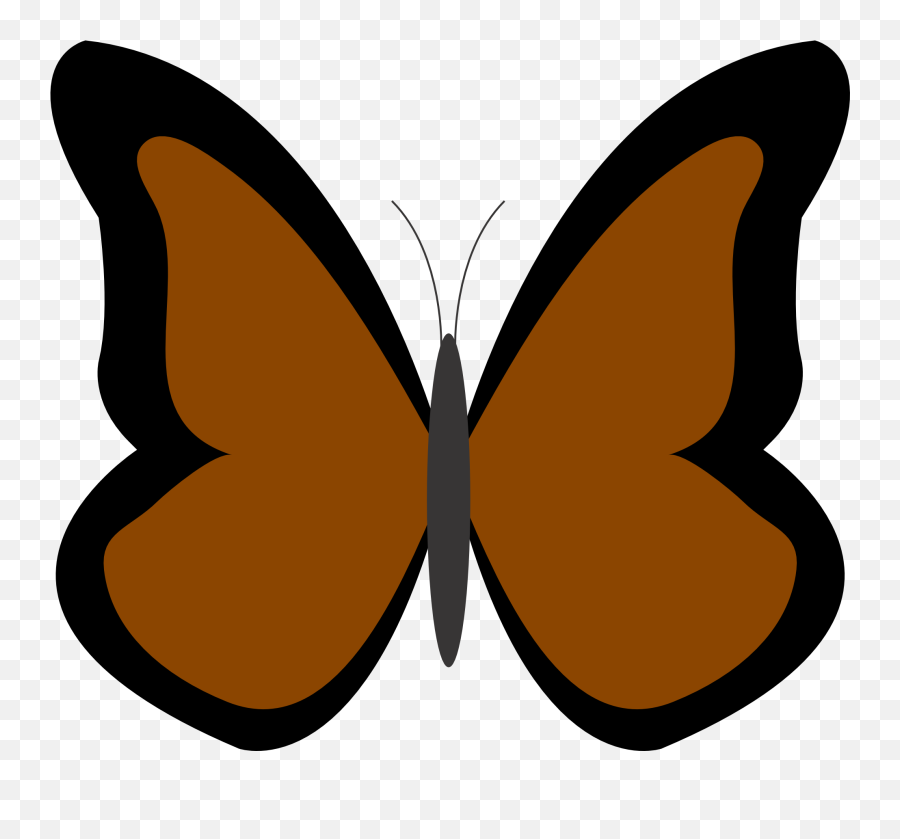 Butterfly Clipart 2 - Clipartingcom Butterfly Clipart Simple Png,Butterfly Clipart Transparent Background