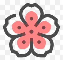 Flower Icon - Mugunghwa Vector Png