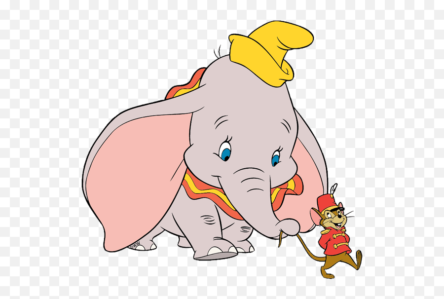 Download Dumbo Clipart - Dumbo Y Raton Dibujo Png,Dumbo Png