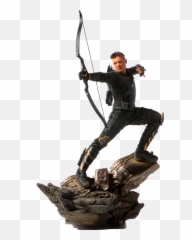 Marvel Hawkeye Statue By Iron Studios - Hawkeye Marvel Statue Png,Hawkeye Png