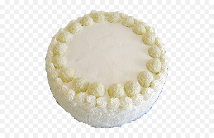 White Chocolate Cake Png - Raffaello Cake Png,Chocolate Cake Png