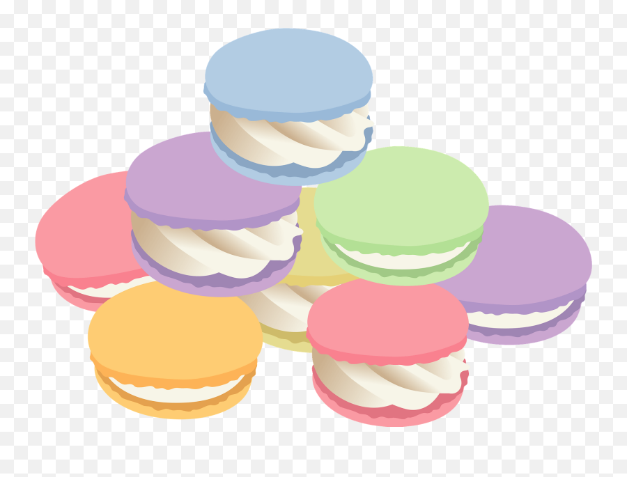 Macaron Cookies Clipart Free Download Transparent Png - Bake Sale,Macaron Png