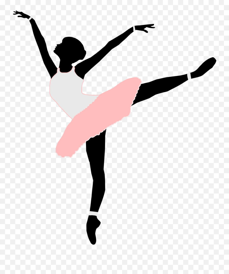 Bailarina - Clip Art Ballet Shoes Png Download Original Black Dancing Girl Drawing,Ballet Shoes Png