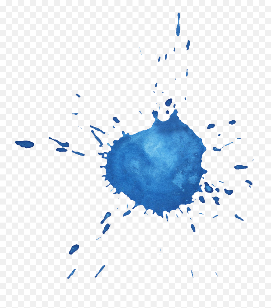 8 Blue Watercolor Drop Splash Png Transparent Onlygfxcom - Blue Ink Drop Png,Drops Png