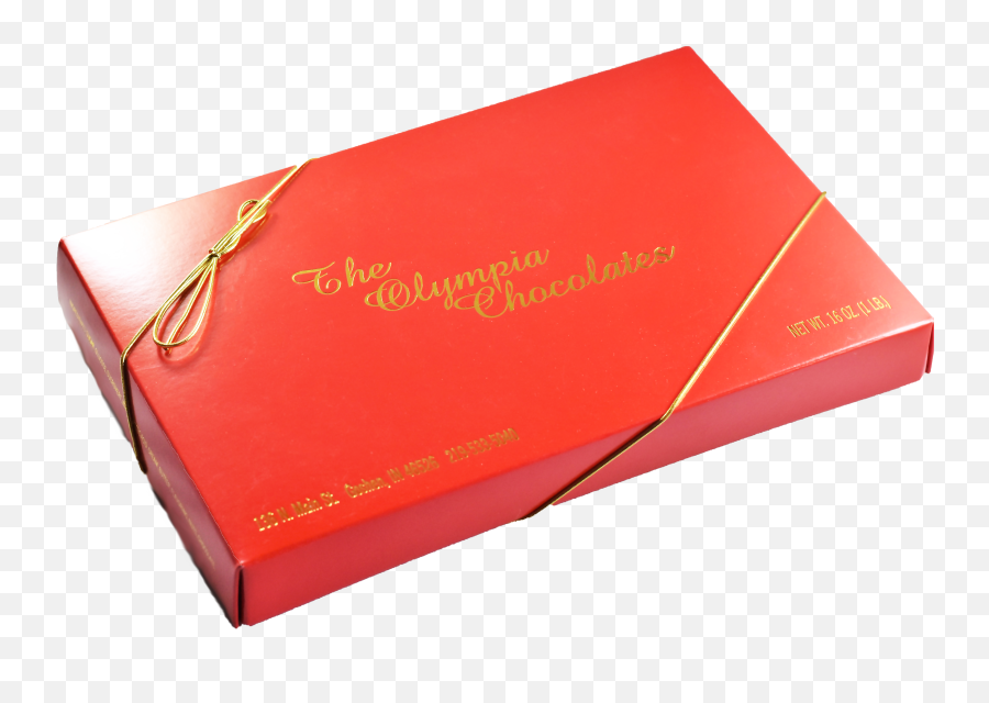 The Olympia Chocolate Box - Real Chocolate Box Png,Gift Box Png