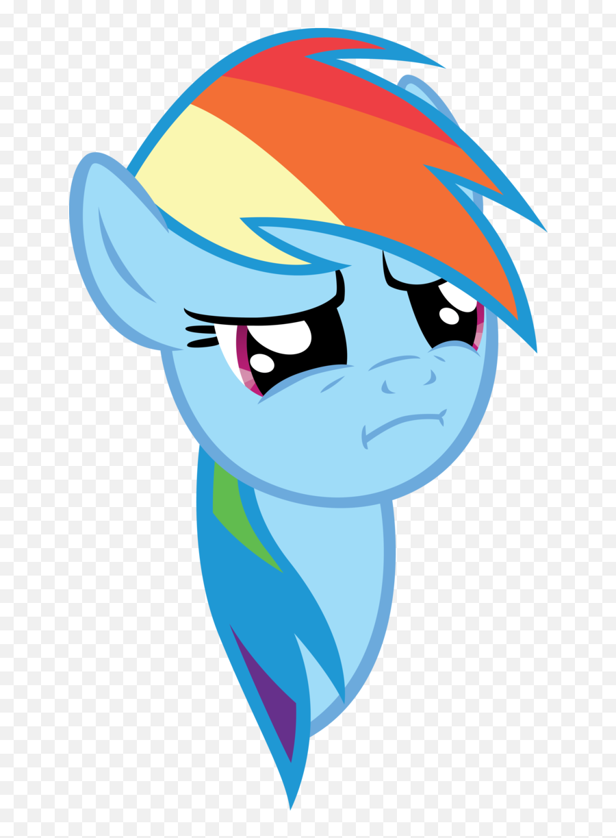 Download Funny Rainbow Dash Faces - Rainbow Dash Face Png,Png Faces