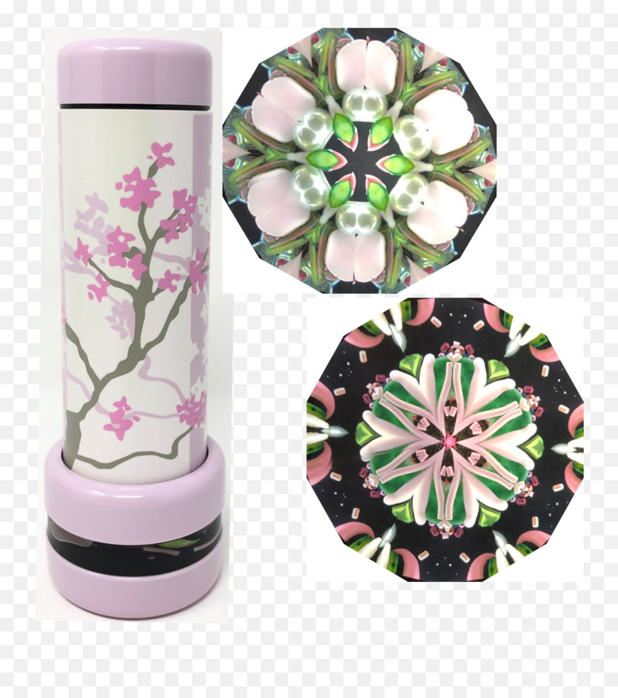 Kaleidoscope - Theme Spirit Cherry Blossom By Karl And Jean Schilling Cylinder Png,Cherry Blossom Petals Png