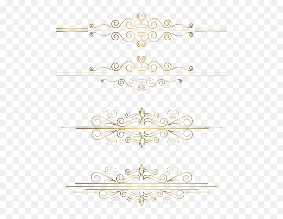 Download Rose Gold Border Boarder - Motif Png,Rose Gold Png