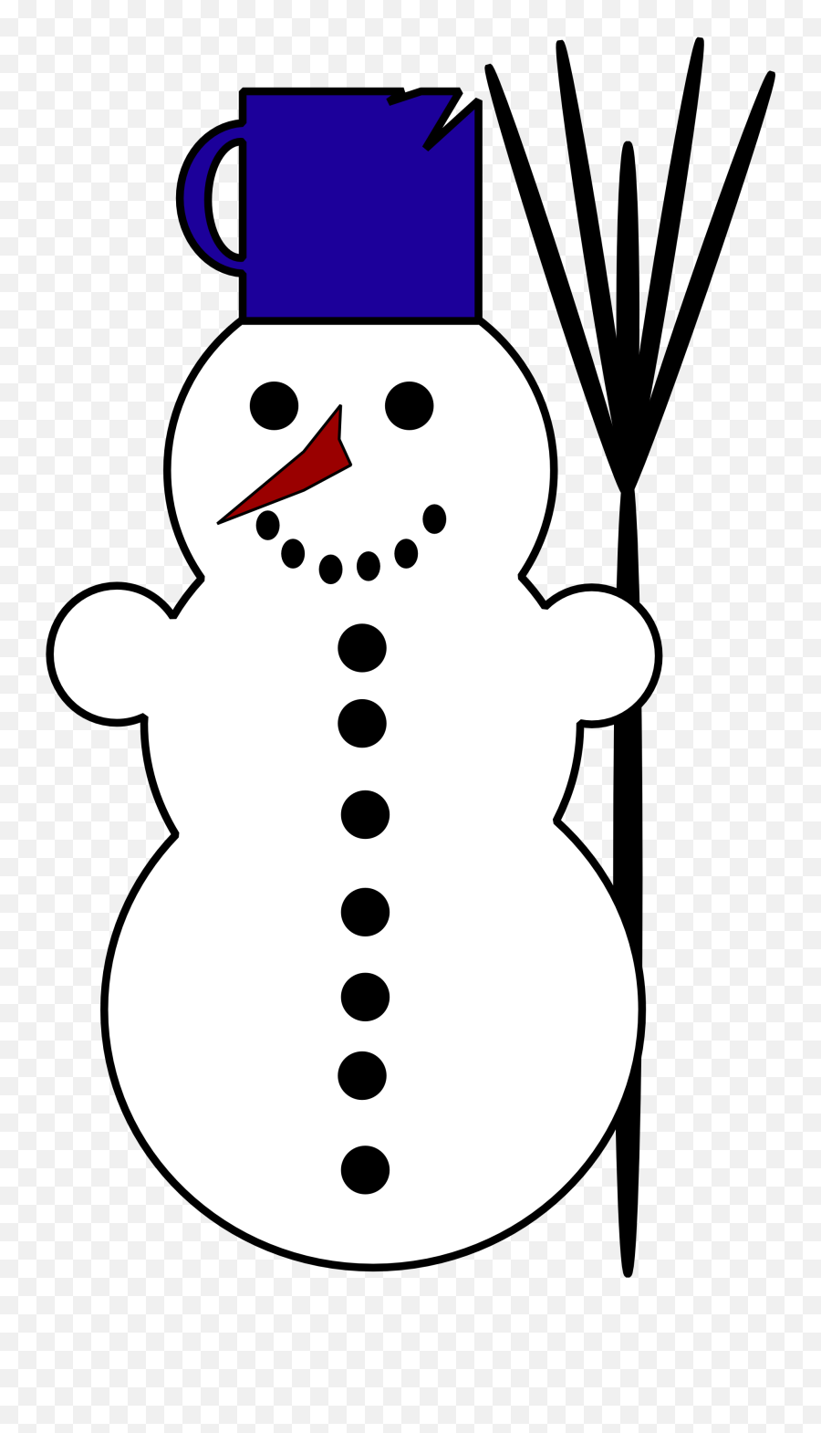 Library Of 1950 S Snowman Vector Black And White No - White Clipart Png,Snowman Clipart Transparent Background