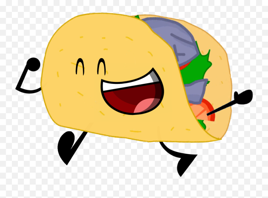 Taco Pose Bfdi - Bfdi Taco Clipart Full Size Clipart Clip Art Walking Taco Png,Taco Clipart Png