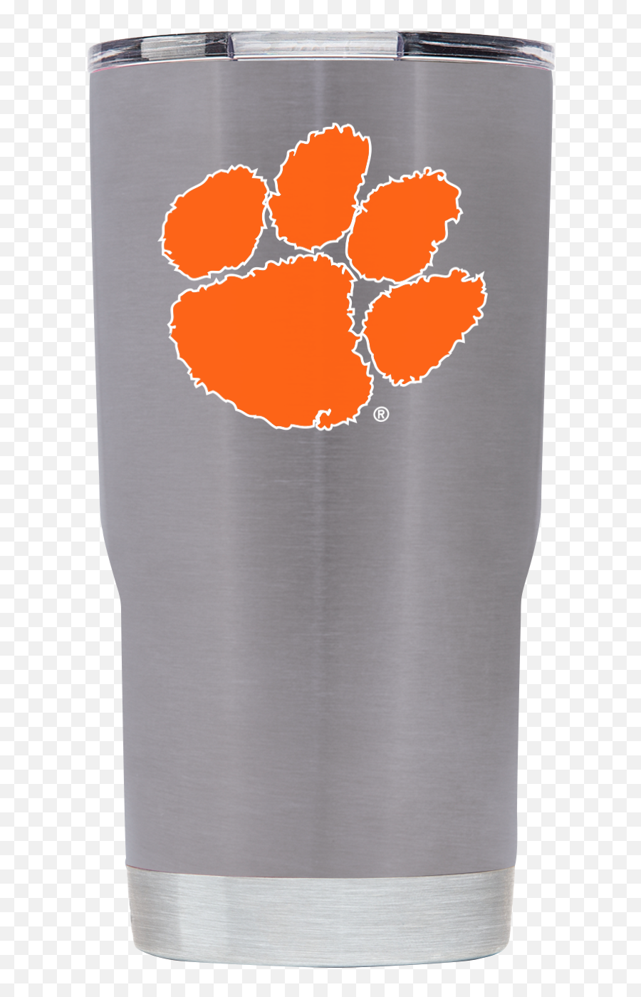 Clemson 20oz Stainless Steel Tumbler - Cylinder Png,Clemson Png