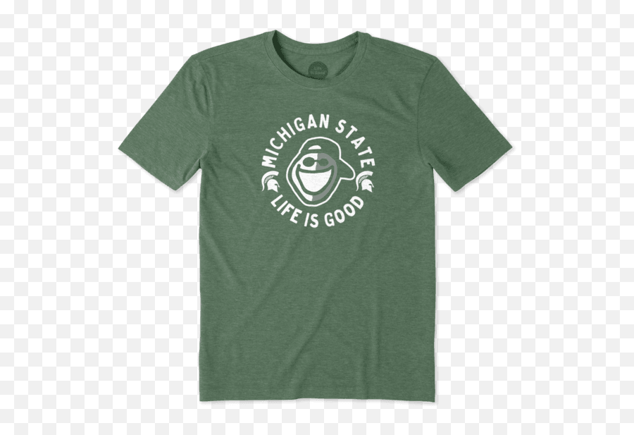 Menu0027s Michigan State Face Paint Jake Cool Tee - Short Sleeve Png,Face Paint Png