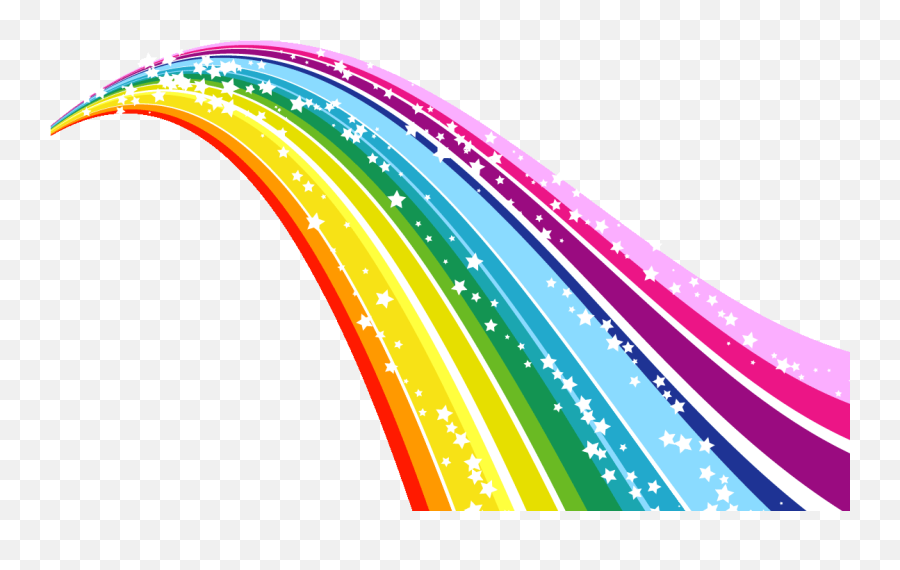 Rainbow Transparent Background Png - Transparent Background Rainbow Png Clipart,Transparent Rainbow Png