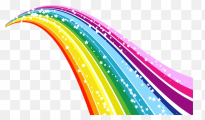 Rainbow Transparent Background Png - Clipart