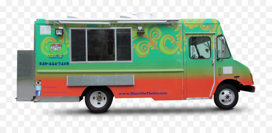 Ice Cream Street Food Car Truck - Food Truck Png Camioneta De Helados,Ice Cream Truck Png