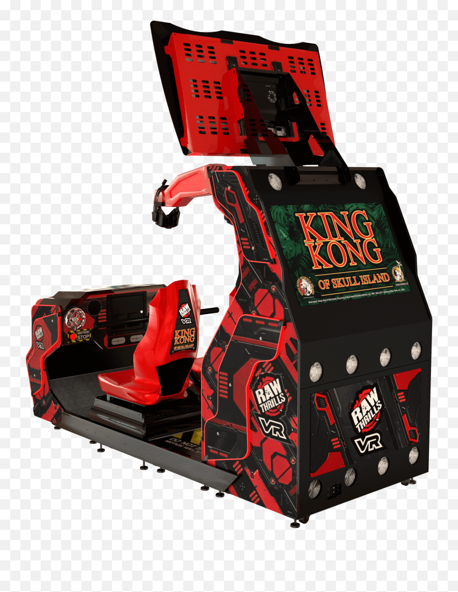 King Kong Of Skull Island U2013 Raw Thrills Inc - King Kong Raw Thrills Png,King Kong Transparent