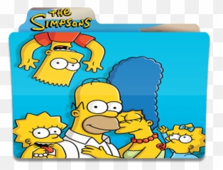 The Simpsons Folder Folders Family Free Icon Of - png