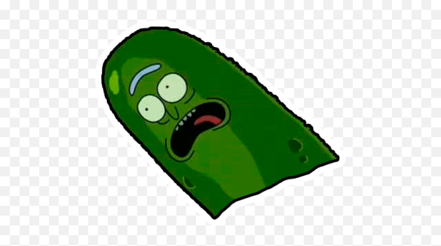Sticker Maker - Pickle Rick Rick And Morty Cartoon Png,Rick And Morty Png