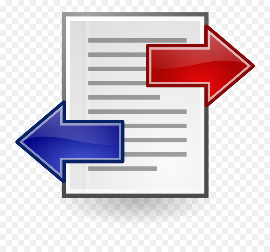 Filesplit - Arrows3svg Wikimedia Commons Split And Merge Icon Png,Generic Document Icon Creative Commons
