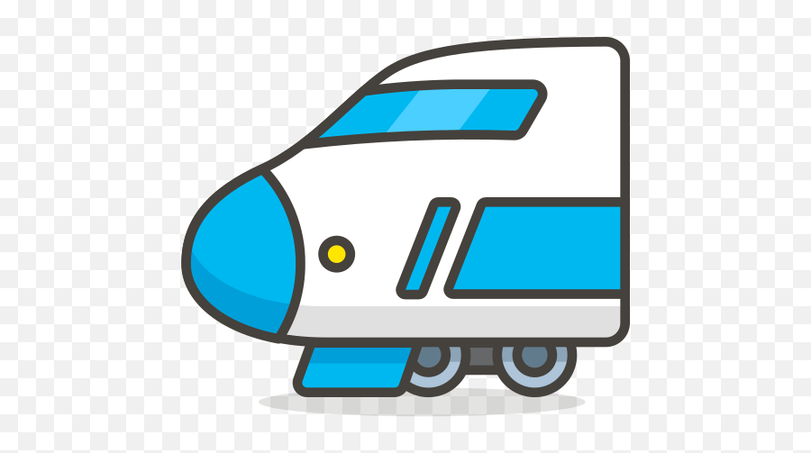Bullet Train Free Icon Of 780 Vector Emoji - Bullet Train Emoji Png,Rail Icon
