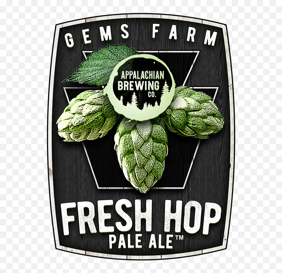 Appalachian Brewing Company - Fresh Hop Pale Ale Label Png,Hops Png