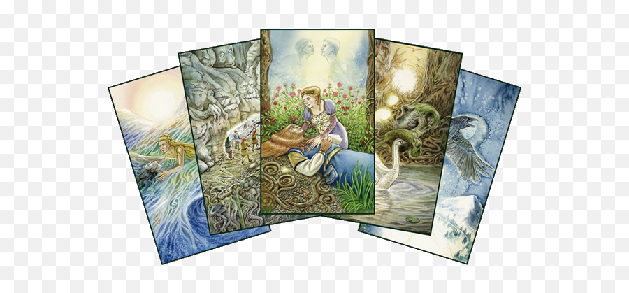 The Fairy Tale Tarot By Lisa Hunt - Fairy Tale Tarot Png,Tarot Card Png