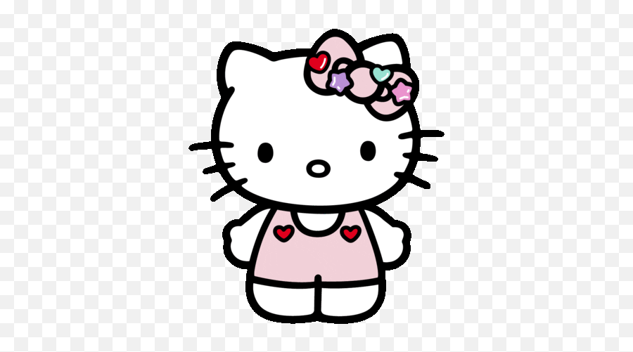 Ciao Salut U2014 New Valentineu0027s Day Gif Stickers Are Here - Transparent Hello Kitty Clipart Png,Twitter Icon Gif