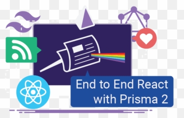 Code Mochi End To React With Prisma 2 - Language png