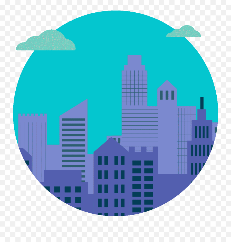 Buncee - We Are 6th Grade Png,City Skyline Icon