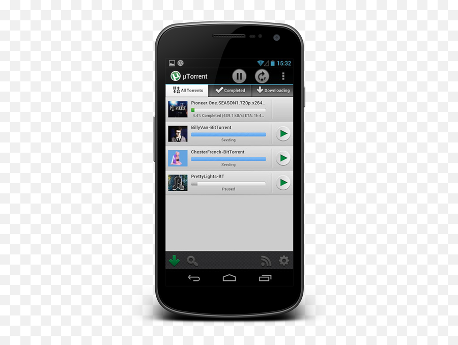Official Utorrent App For Android Now Available To Download - Torrent Png,Utorrent Icon File