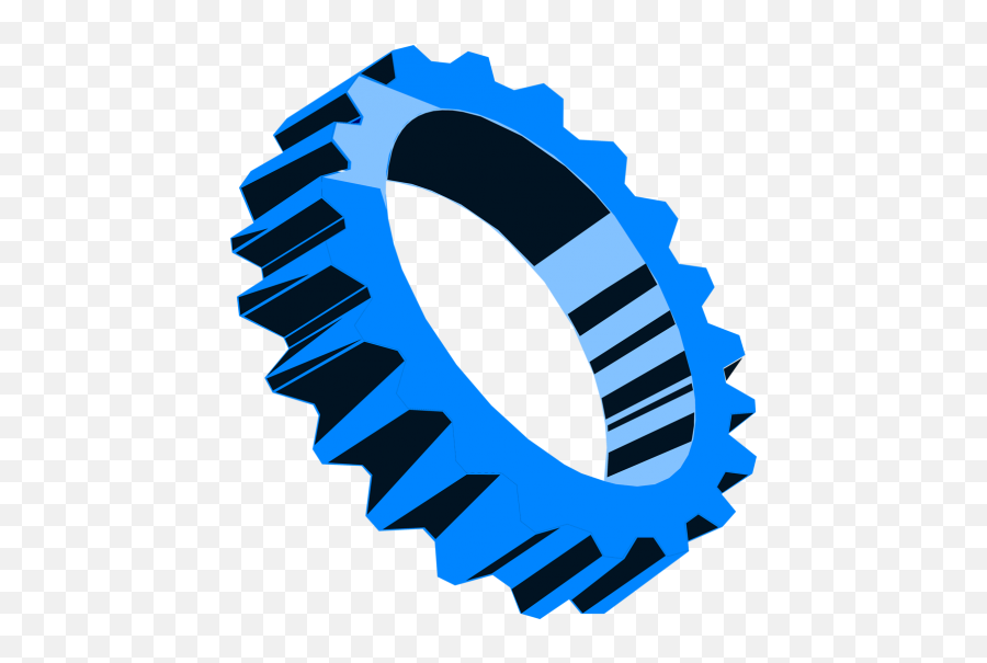 Free 3d Gear Tools Settings Repair Png Citypng - Blue Gears 3d Png,3d Gear Icon