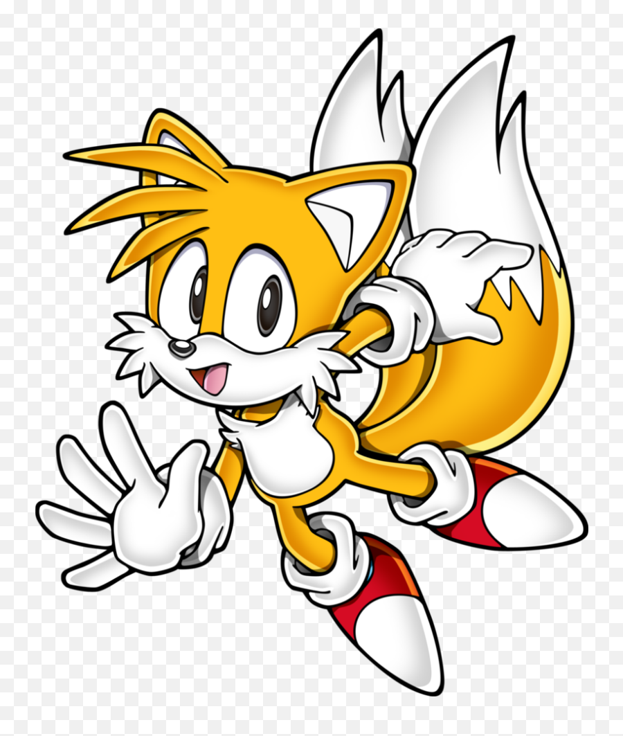 Sonic Mania Classic Tails Clipart - Classic Tails From Sonic Png,Tails Png