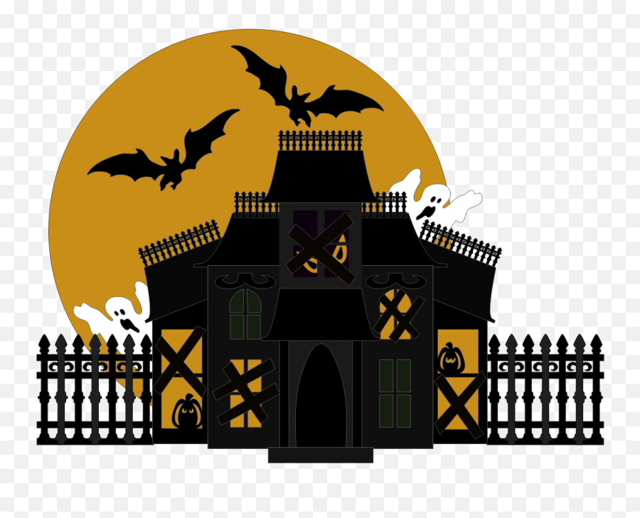 Halloween House Png Transparent Picture Mart - Halloween House Png Transparent,Halloween Bat Png