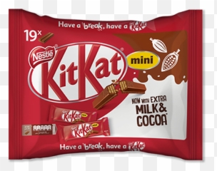 Two Finger Mini Chocolate Bar Snack Bag - Kit Kat Mini Bag Png,Kitkat Png