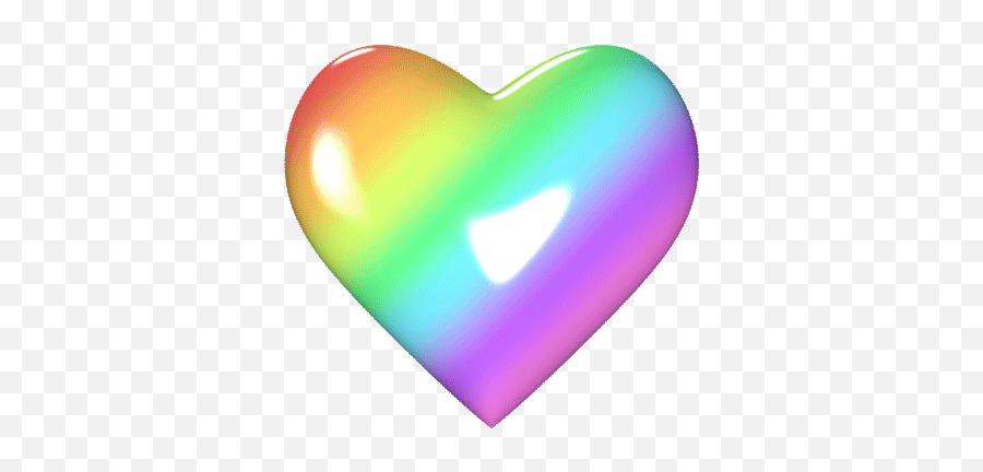 Heart Kawaii Gif 7 Images Download - Rainbow Heart Gif Png,Kawaii Gif Transparent