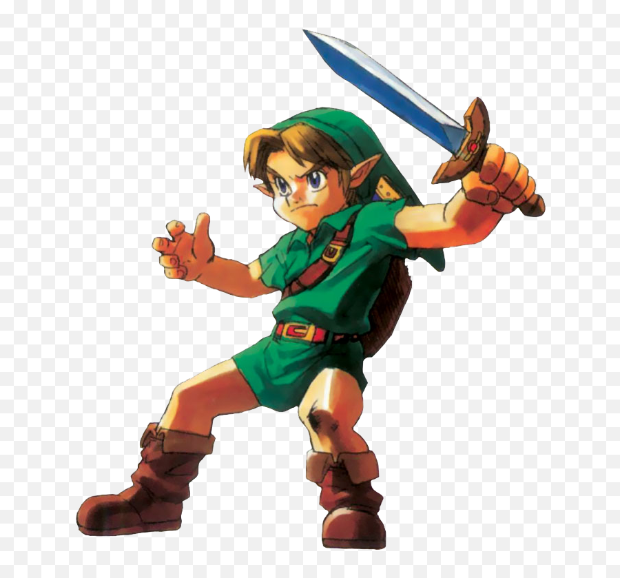 Download Young Link Ocarina Of Time - Zelda Ocarina Of Time Png,Ocarina Of Time Png