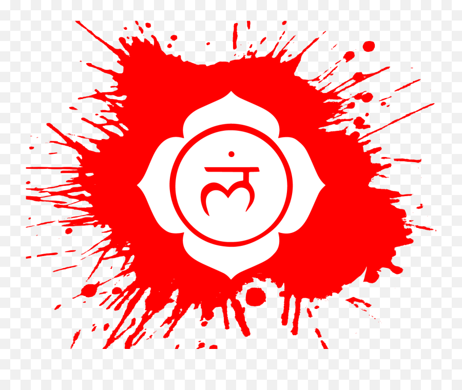 Download Meta Blog - Root Chakra Meditation Full Size Png Red Paint Splatter Transparent,Meditation Png